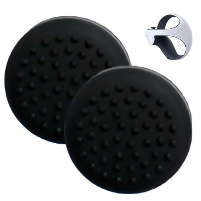 Controlador Polegar Silicone Stick Grip Caps Capa Para Sony PSVR2 Handle Rocker Caps Anti-slip Protetora Silicone Rocker Caps