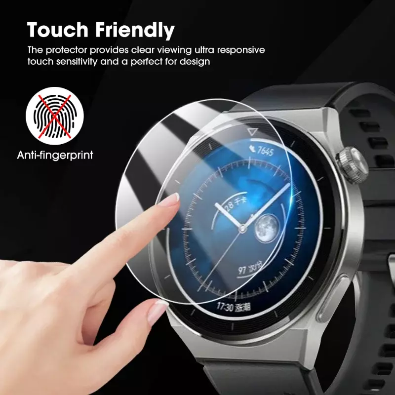 Vetro temperato per Huawei Watch GT 2 3 GT2 GT3 Pro 46mm GT Runner Smartwatch Screen Protector accessori per pellicole antideflagranti