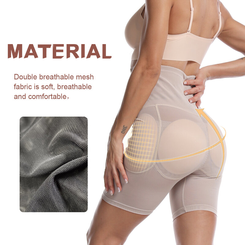Velssut Butt Lifter Pants Women Hip Enhancer Briefs Shapewear Bottom Lifter Shaper Buttocks Control Slim Girdle Panties