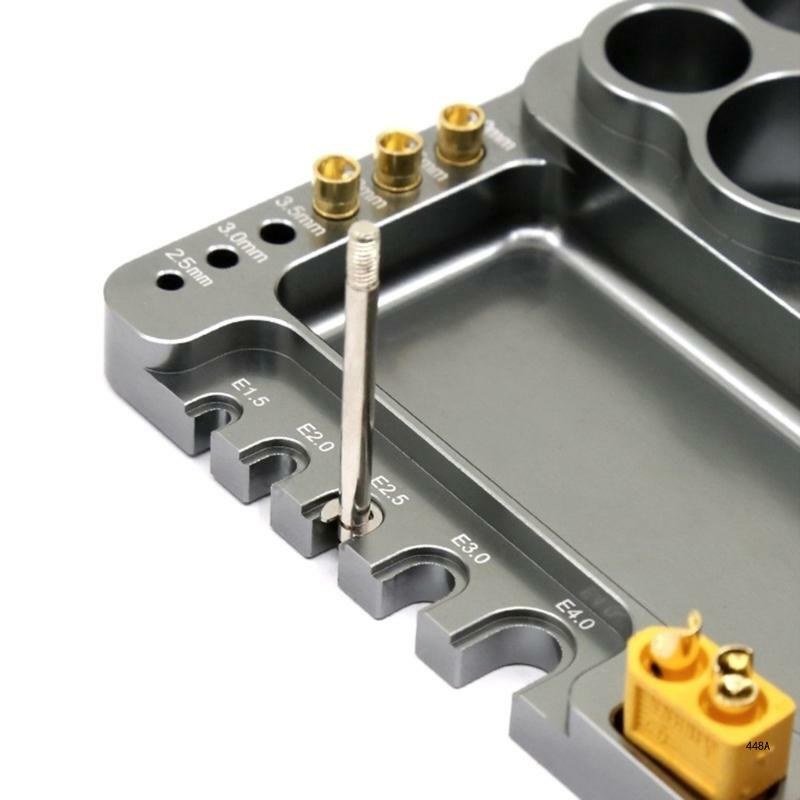 Hex Screwdriver Kit Holder Rack Storage 18 Holes Bracket Key Wrench Repair Tool Shelf For All RC Cars