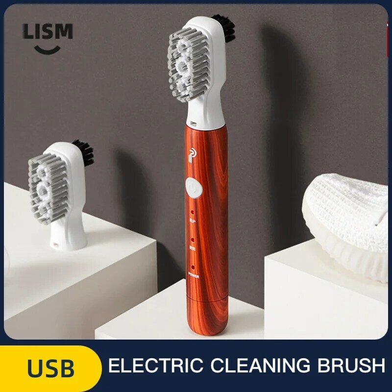 Vibrating shoe brush electric cleaning  hand-held charging soft hair does not hurt electric cleaning brush 진동청소솔