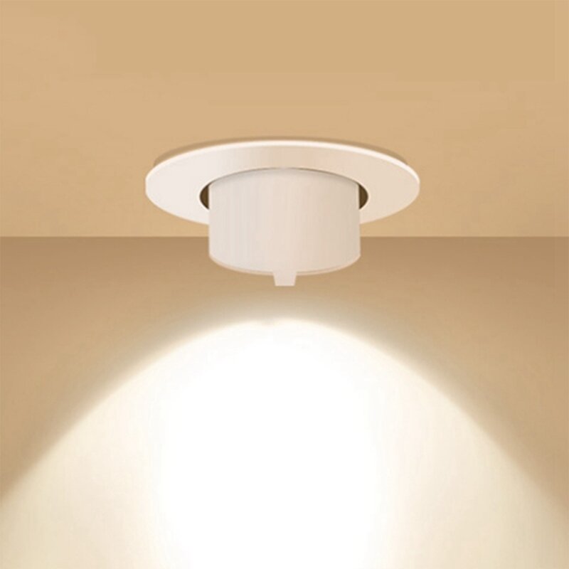 Embutido teto LED luz, elefante tronco, Flower Spotlight, COB Downlight, 360 graus, 20W