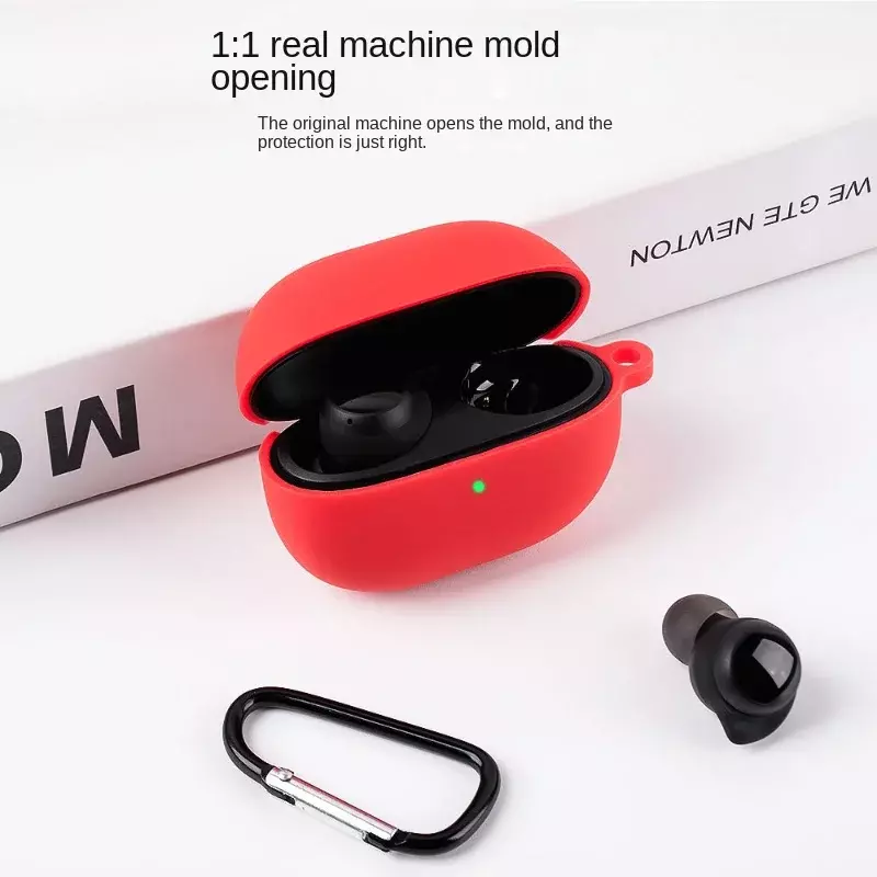 Étui de protection en silicone liquide pour Xiaomi Redmi Buds 3 Lite, housse souple et fine pour écouteurs, ensemble de documents bonbons