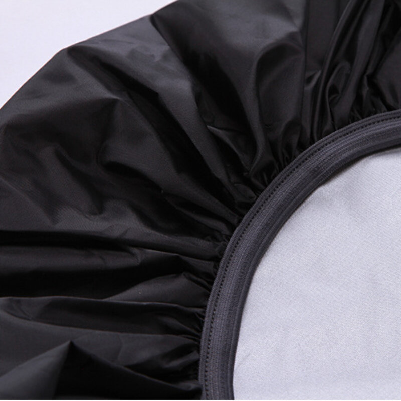 Mochila negra ajustable de 15L-85L, cubierta impermeable a prueba de polvo, para acampar al aire libre, senderismo, viaje, bolsa deportiva