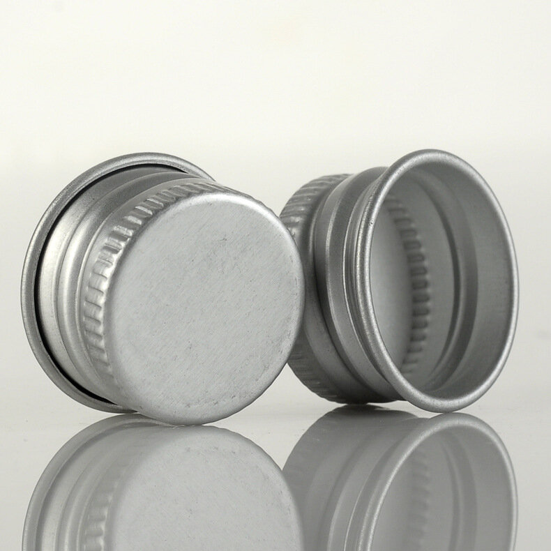 5/10/20/30Ml ขวดพลาสติกอลูมิเนียมสกรูขนาดเล็ก Jars ภาชนะเครื่องสำอางค์เดินทางชุดเติมขวด Jar