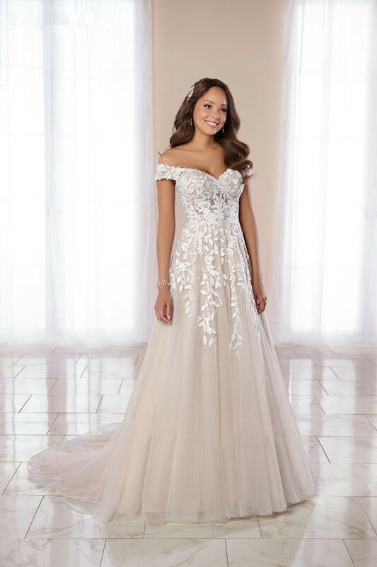 MK1491-великолепное винтажное кружевное свадебное платье