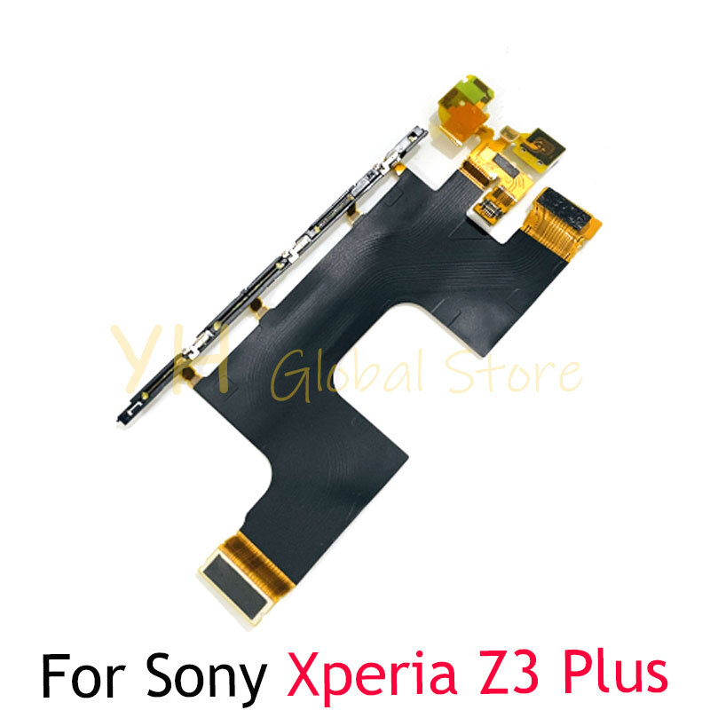 Conector mãe para sony xperia z3 plus z4 e6533 e6553, lcd flex peças de reparo do cabo