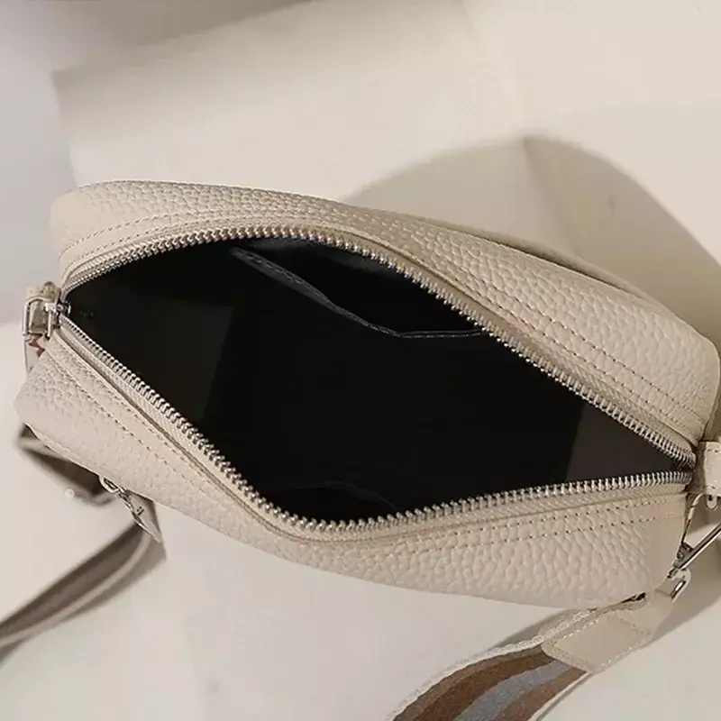 Кожаная маленькая сумка через плечо LW019, женский роскошный дизайнерский кошелек и сумочки для женщин, простой чехол для телефона