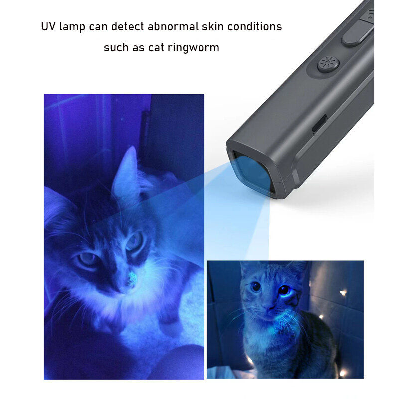 N11 Handheld Barking Stop Device Ultrasonic Dog Driver Portable Anti Bite Tool Power Blowing Out Candles USB Charging