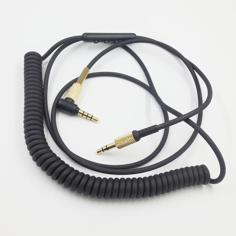 Cable de Audio de resorte para auriculares de Monitor Marshall Major II 2