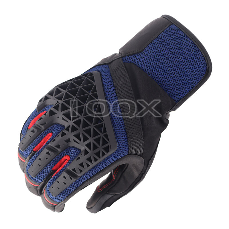 Sarung tangan Revit baru sarung tangan balap motor kulit asli berkendara tekstil sarung tangan jaring untuk pria semua ukuran M-XXL musim panas 4