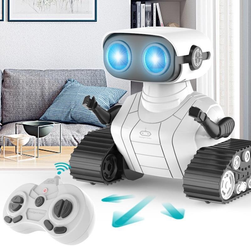 리모컨 충전식 로봇 장난감, 소리와 빛 춤, 소년 생일 선물