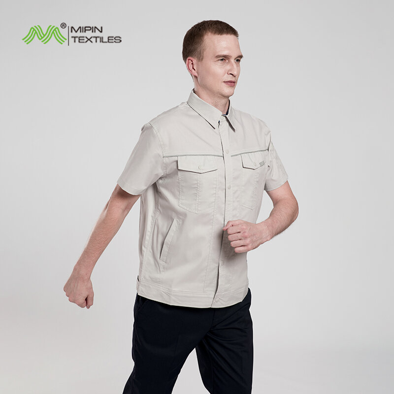 MengYIpin-ropa de trabajo de manga corta Unisex, traje de trabajo, uniforme de taller, uniforme de trabajo general, lo último