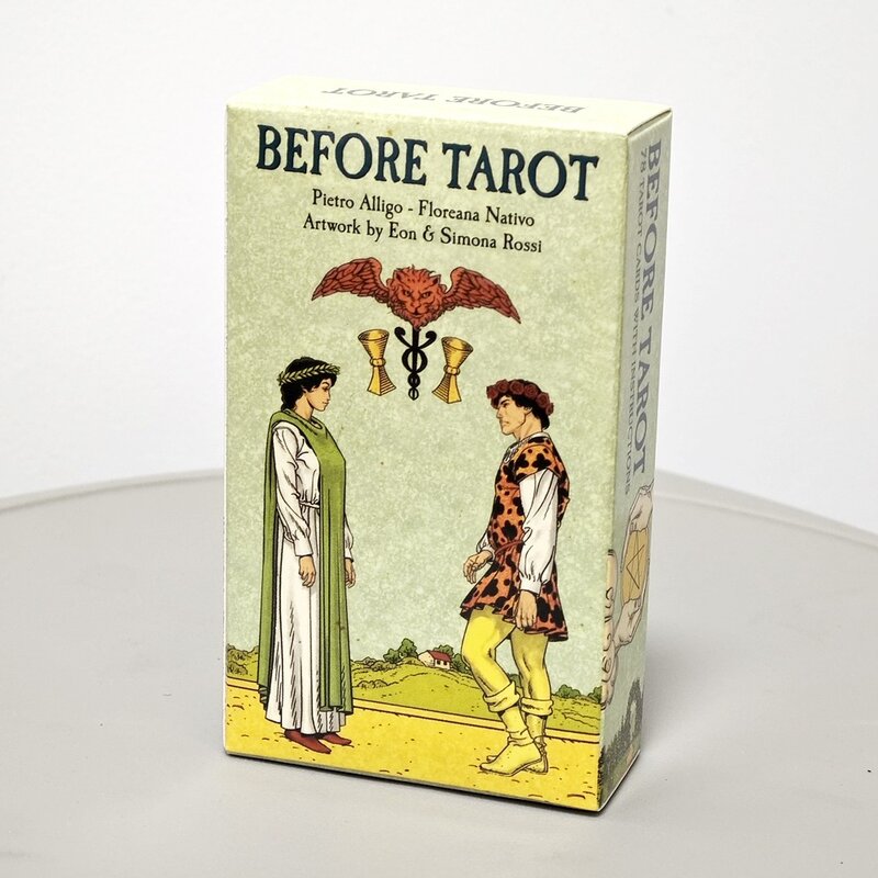 10.3*6cm vor Tarot ein paar Augenblicke "vor" den traditionellen Bildern für Anfänger 78 pcs Karten