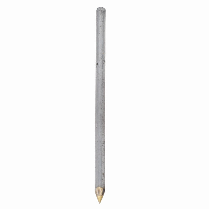 1 buah pena huruf logam karbida, pemotong ubin kaca berlian untuk alat konstruksi alat pengukuran tangan