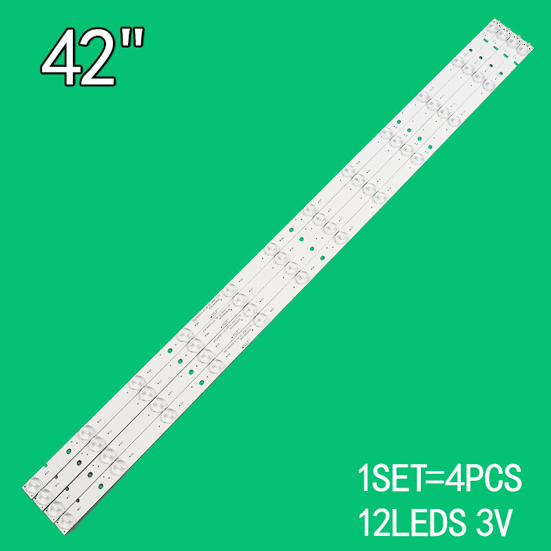 Tiras de luz de fundo led RF-AD420E32-1201S-03 a1 para bbk 42lem-1009 skeytech ST-4230 sanyo le106s16fm cx420dledm le106n11sm 42d12 sl