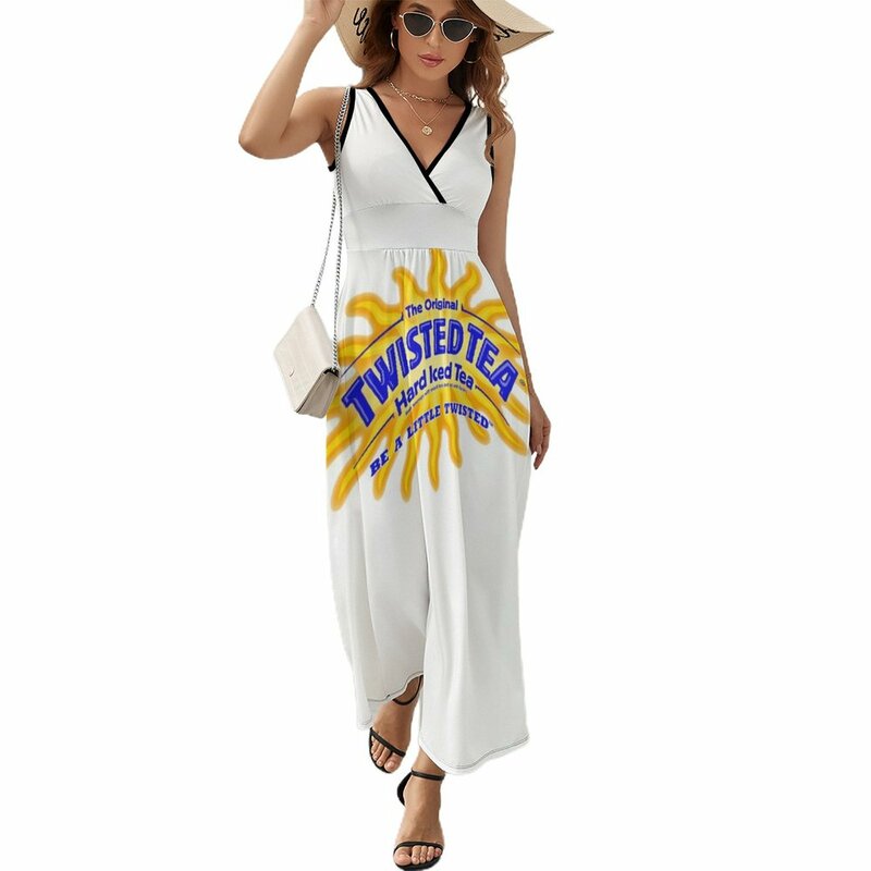 Twisted Tea logo Sleeveless Dress dress for woman dress for women 2023 prom dress 2023