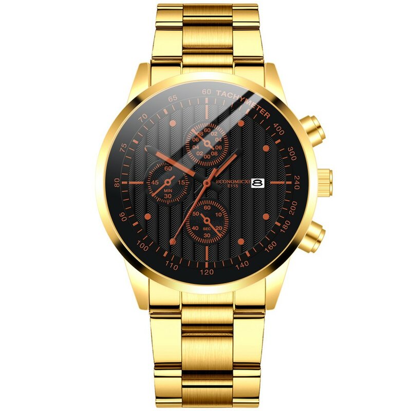 남성용 럭셔리 시계 2022 레트로 아날로그 쿼츠 시계, 남성용 비즈니스 손목 시계 기계식 시계
