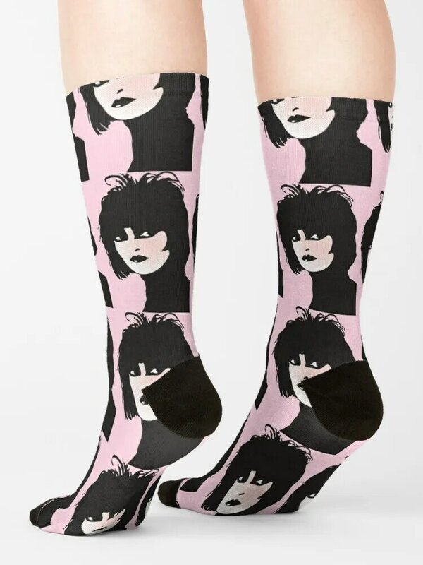 Siouxsie Sioux calcetines de invierno, calcetines deportivos con estampado