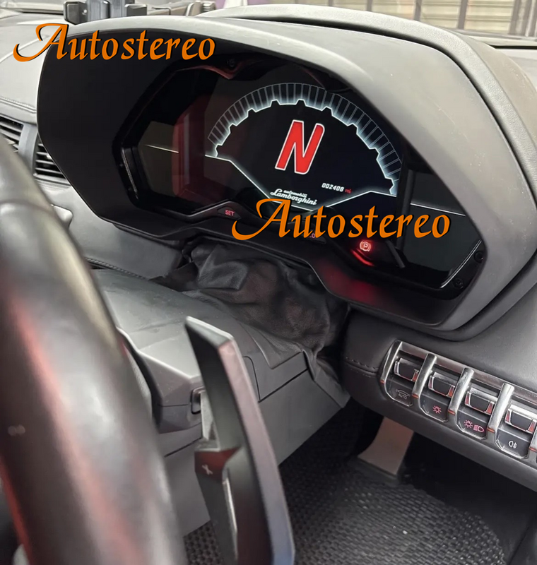 Auto Digital Painel Tela Cluster, Cockpit Virtual, Multimedia Player, Instrumento Medidor de Velocidade, Fit para Lamborghini Aventador LP700