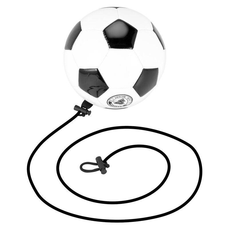 Футбольный тренировочный мяч, регулируемый эластичный тренировочный мяч с веревкой, размер 4, футбольный мяч для обучение, игры Sports