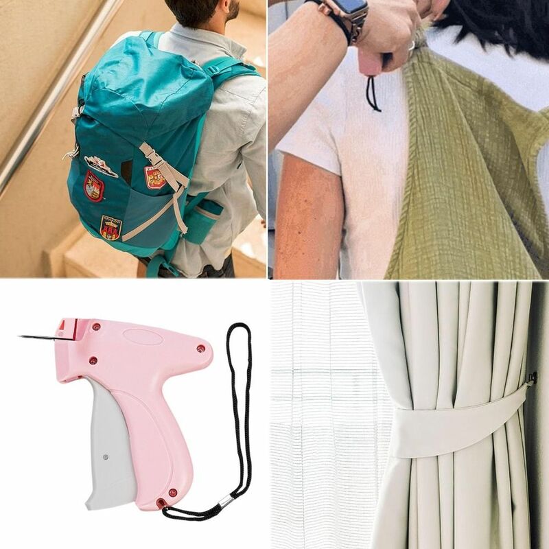 Anti-slip pakaian cepat perbaikan rumah tangga mudah digunakan seprai jahit Fixer selimut beruang gesper selimut Tacking Gun untuk pakaian