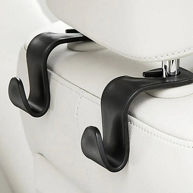 1 sztuk zagłówek fotela samochodowego hak dla Auto Organizer na tylne siedzenie wieszak materiały samochodowe uchwyt do przechowywania torebka torebka torby ubrania płaszcze