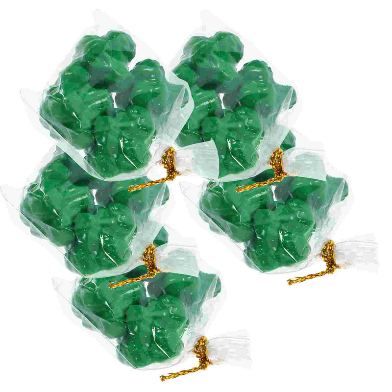 5 Beutel Mini Brokkoli gefälschte Miniaturen Haus modelle Broccolini simuliert künstliches Gemüse