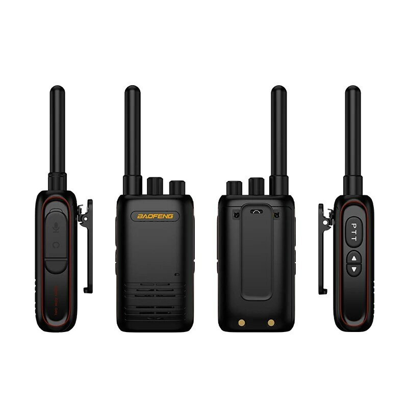 2022 New Baofeng BF-358 Walkie Talkie Dual Band Ham Radios 5W 400-480MHz Excellent Touch Small And Compact WALKI TALKI