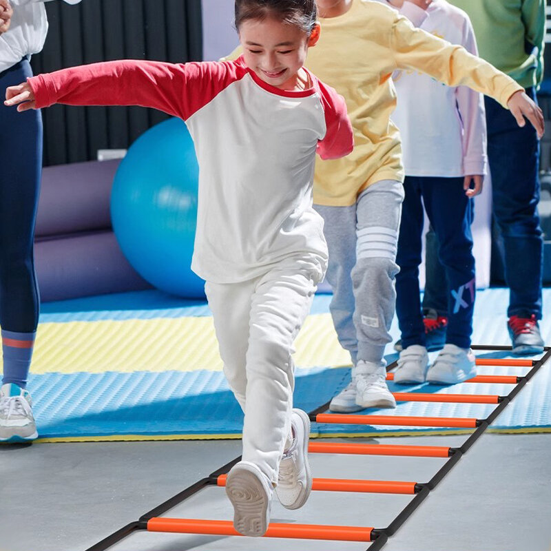 Escalera de agilidad multifuncional para niños y adultos, juegos deportivos, fútbol, baloncesto, fútbol, entrenamiento de coordinación