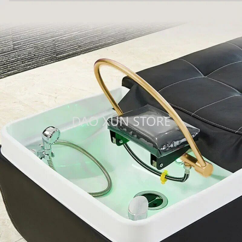 Water Therapy Hair Washing Bed Head Spa Sink Shower Head Stylist Shampoo Chair Salon Silla Peluqueria Salon Furniture MQ50SC