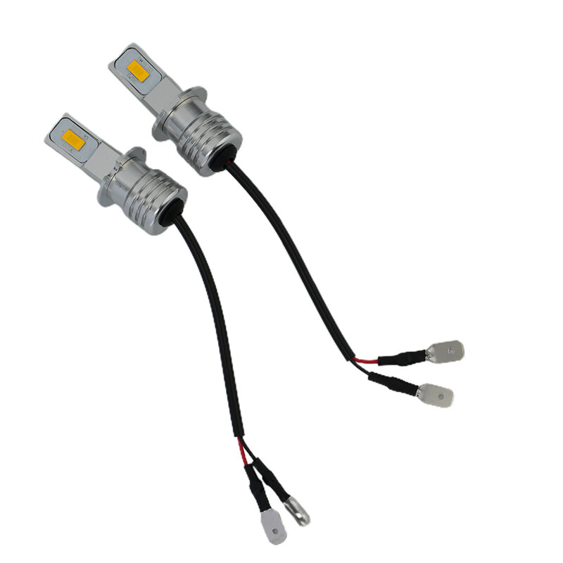 Durable High Quality Useful Brand New Car Exterior LED Bulbs 55W 3000K 6000LM Conversion Daytime Running Light