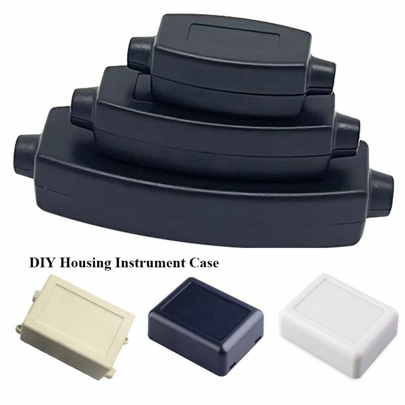 Caja de plástico ABS para proyectos electrónicos, cubierta impermeable de alta calidad, 7 tamaños