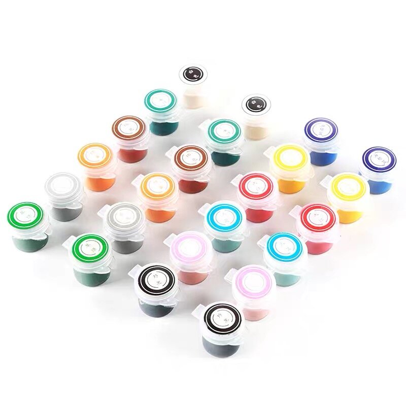 Underglaze pigmento cores conjunto com escovas, pronto para uso, não-tóxico, perfeito para a educação, estudantes
