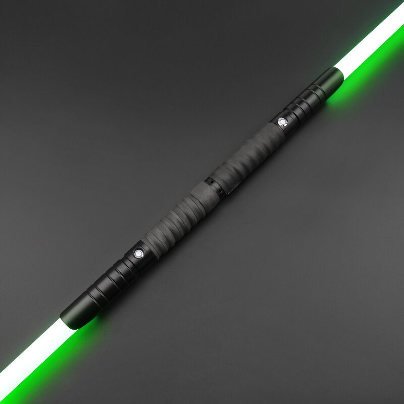 TXQSABER Heavy Dueling RGB / Neo Pixel Smooth Lightsaber Colors change Metal Hilt Lock up Blaster Laser Jedi Sword giocattoli per bambini