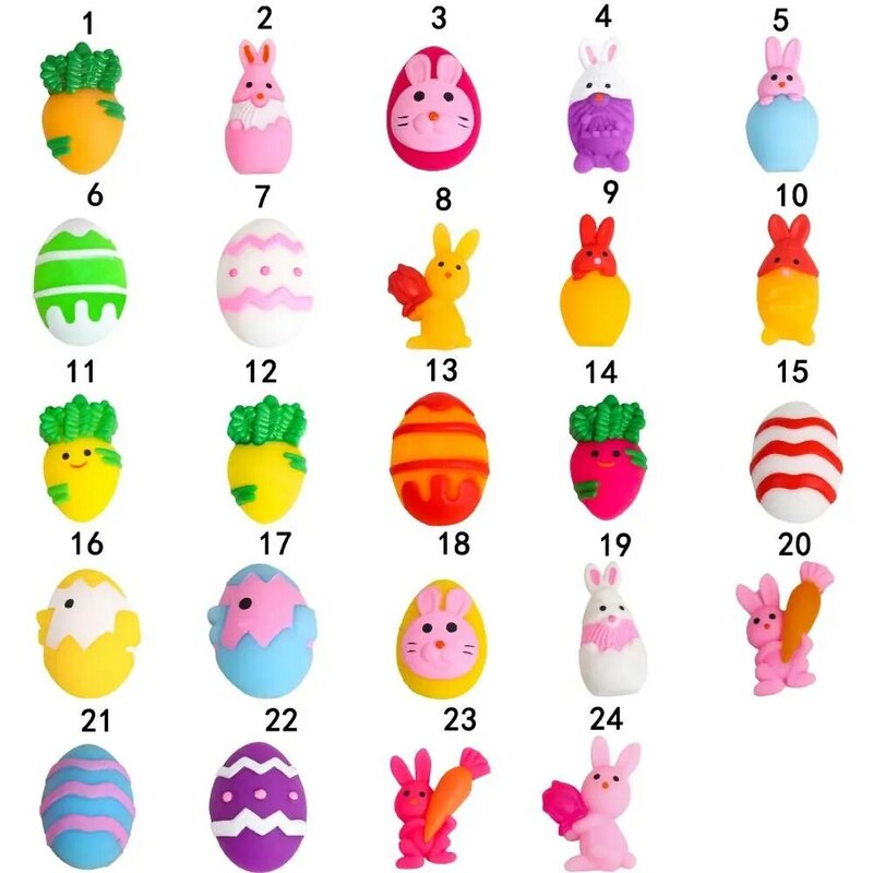 Easter Eggs Filler Toys Inside Easter Squeeze Toy Durable Party Egg Decoration