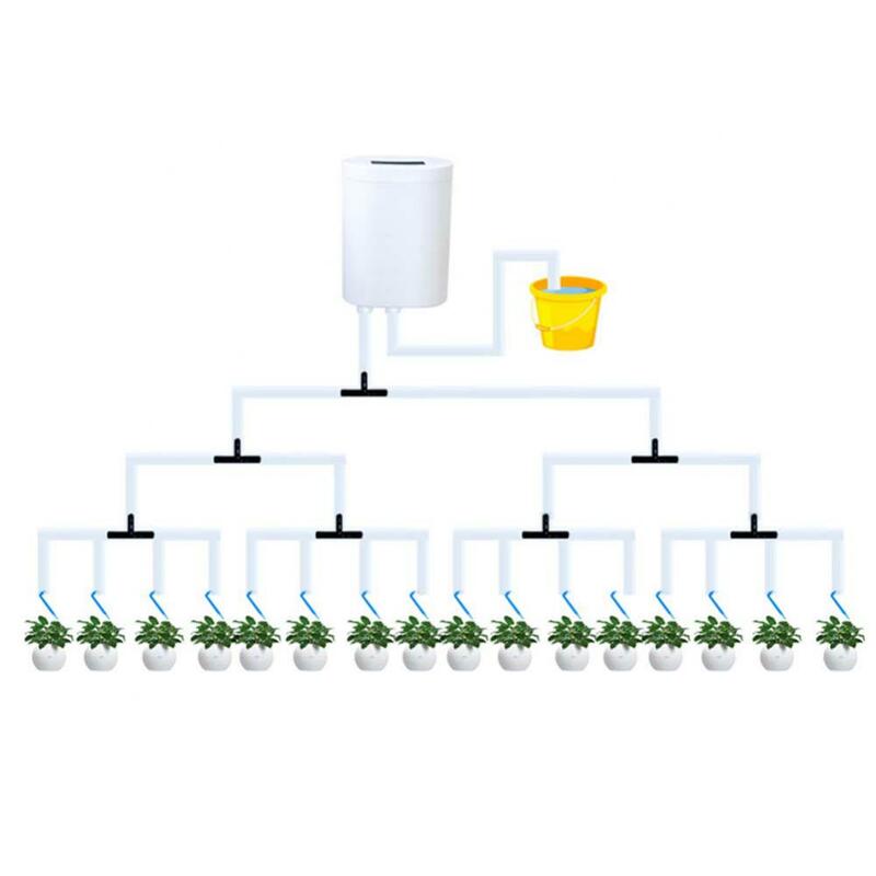 Alat pengatur waktu irigasi otomatis, pengendali taman air pintar sistem penyiraman
