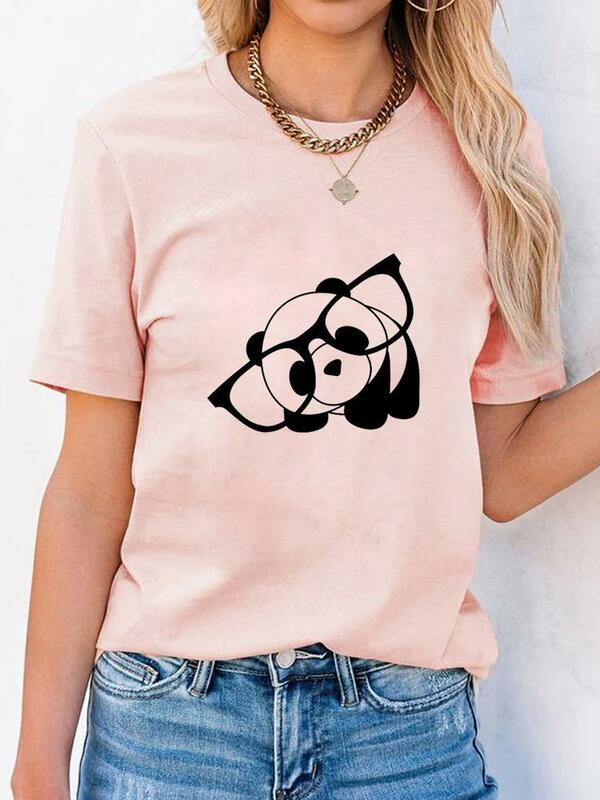 T-shirt imprimé à manches courtes pour femmes, haut d'été floral des années 90, t-shirts graphiques basiques, vêtements de mode