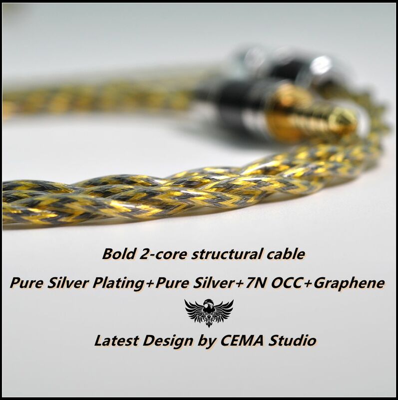 Poseidon-cable de actualización para auriculares, versión de diseño especial, 0,78 MM, T2 IE900 N5005