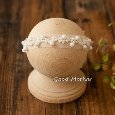 Diademas con perlas de COCO para recién nacido, accesorios de fotografía, accesorios para el cabello