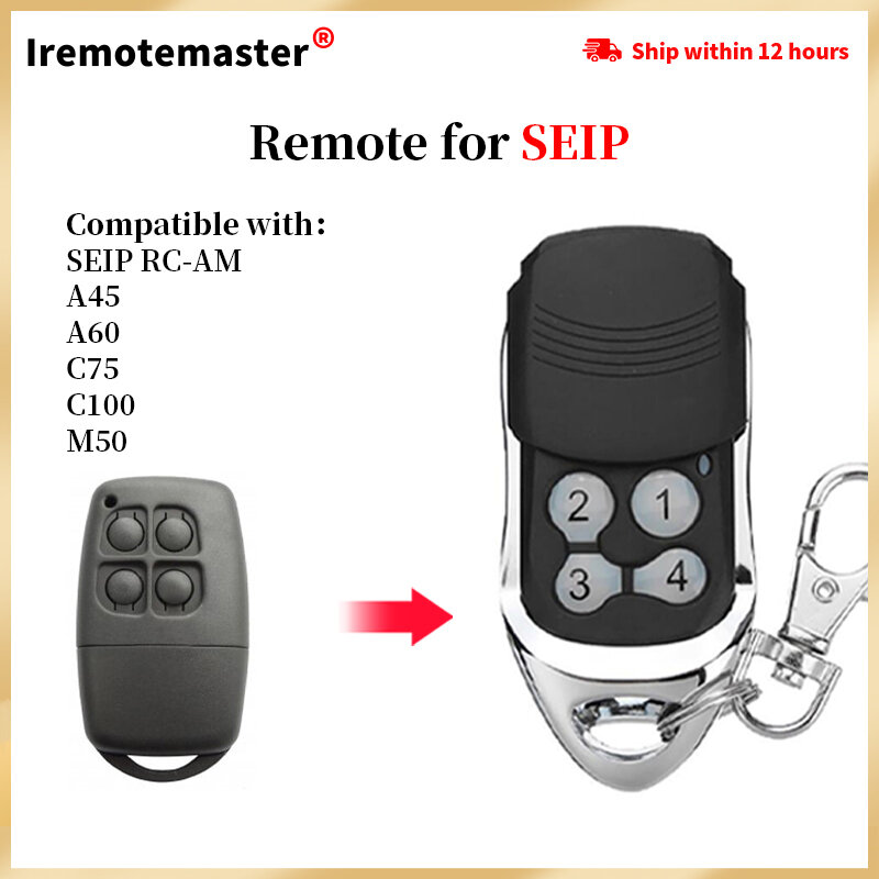 Replacement Remote Control For SEIP RC-AM A45 A60 C75 C100 M50 gate opener