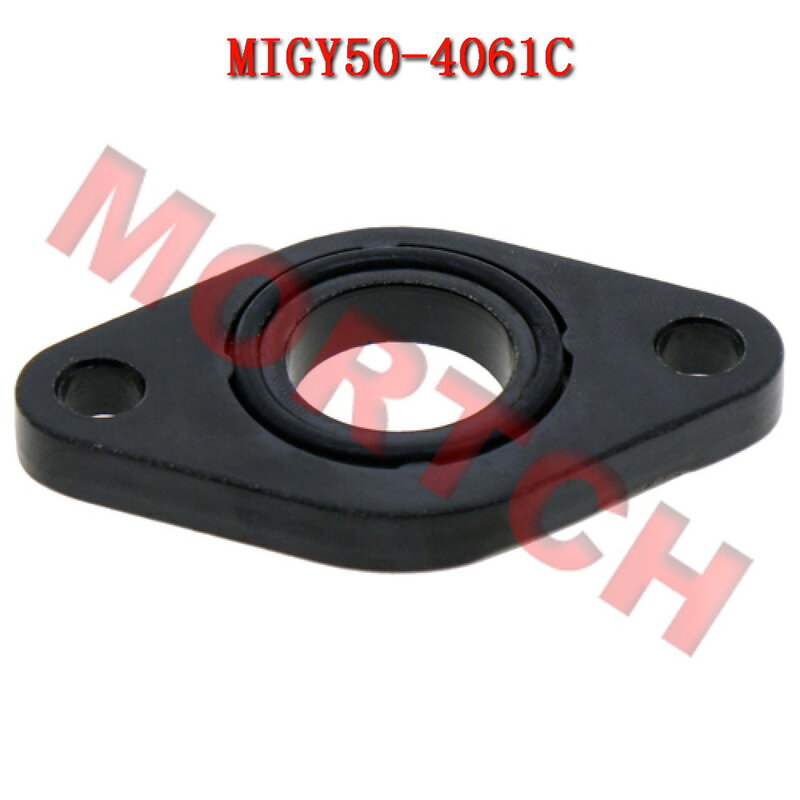 GY6 50cc Intake Manifold Insulator 50-4061C For GY6 50cc Chinese Scooter Moped 139QMB Engine