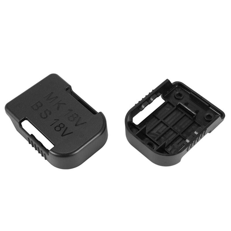 10 Pcs New for Makita 18V Fixing Devices Battery Storage Rack Holder Case(Black)