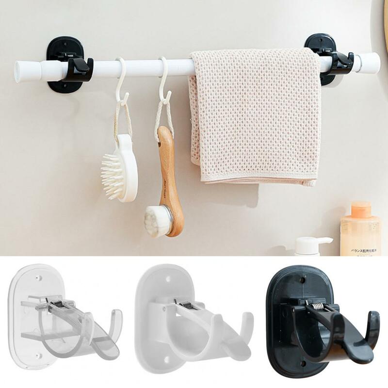 Waterproof Curtain Rod Brackets No Drill Curtain Rod Brackets Sturdy Waterproof Shower Curtain Rod Brackets Easy for Strong