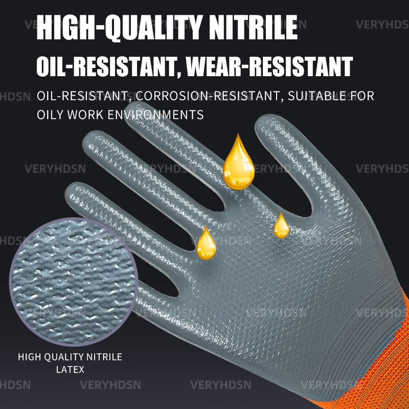 3 пары, ультратонкие рабочие перчатки, трикотажные манжеты для запястья, прочные и дышащие рабочие перчатки для механиков с покрытием, устойчивые к порезам