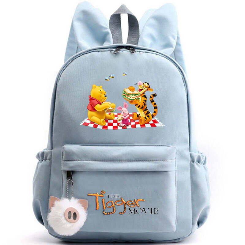 Süße Disney der Tigger Film Rucksack für Mädchen Jungen Teenager Kinder Rucksack lässige Schult aschen Reise rucksäcke Mochila