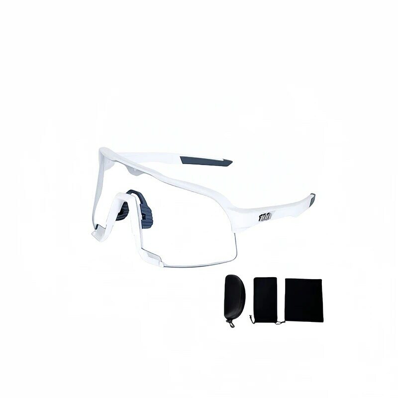 Outdoor UV Clear Protective Goggles, Óculos de bicicleta Maratona, Óculos esportivos para mudar a cor Hyper Craft, S3