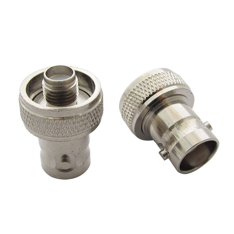 Walkie Talkie SMA to BNC Adapter Female Converter Connectors Adaptor Replacement for Baofeng UV-5R/FD-880 1 Piece