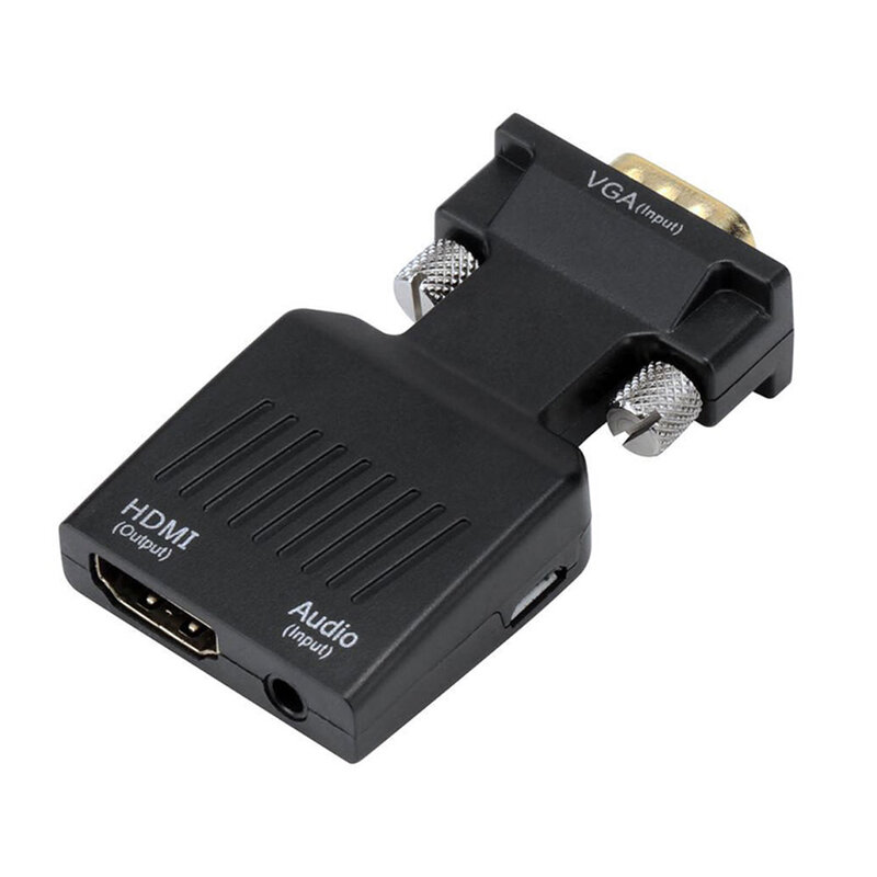 Vga Naar Hdmi-Compatibel Converter Adapter 1080P Vga Adapter Voor Pc Laptop Naar Hdtv Projector Video Audio Hdmi-Compatibel Naar Vga