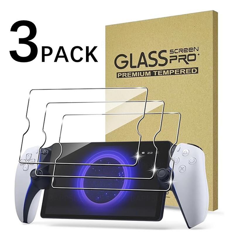 Vidro temperado protetor de tela para Sony PlayStation, película protetora anti-risco, transparente, PS5 Portal